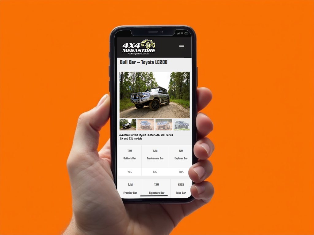 TJM Mobile responsive website design