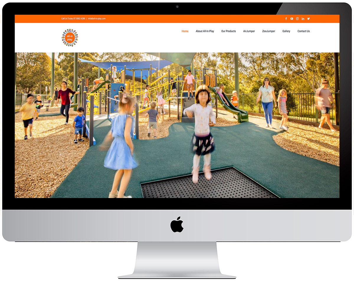 business starter website design brisbane