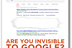 Can google read your web site