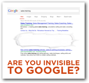 Can google read your web site