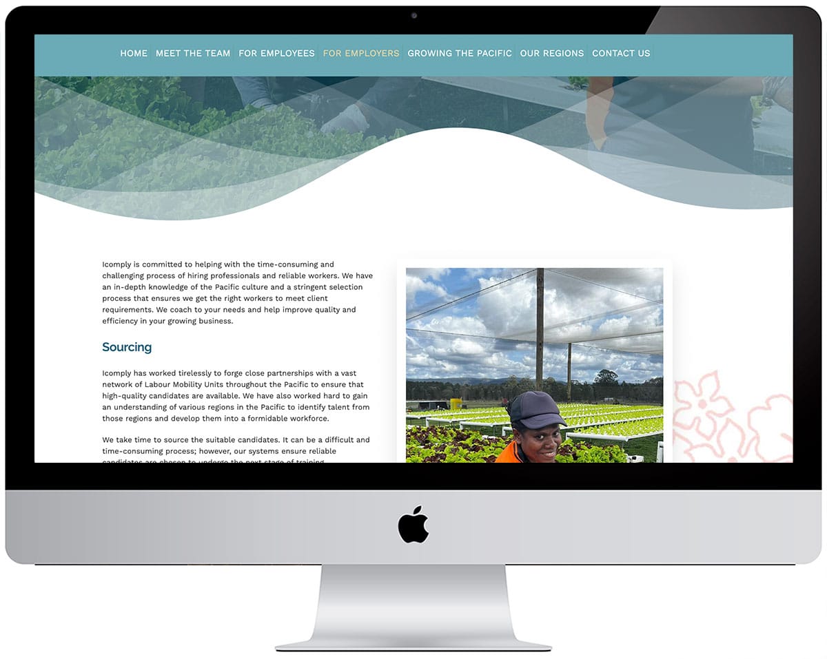 Scorched Media Website Design Portfolio - Icomply redesign