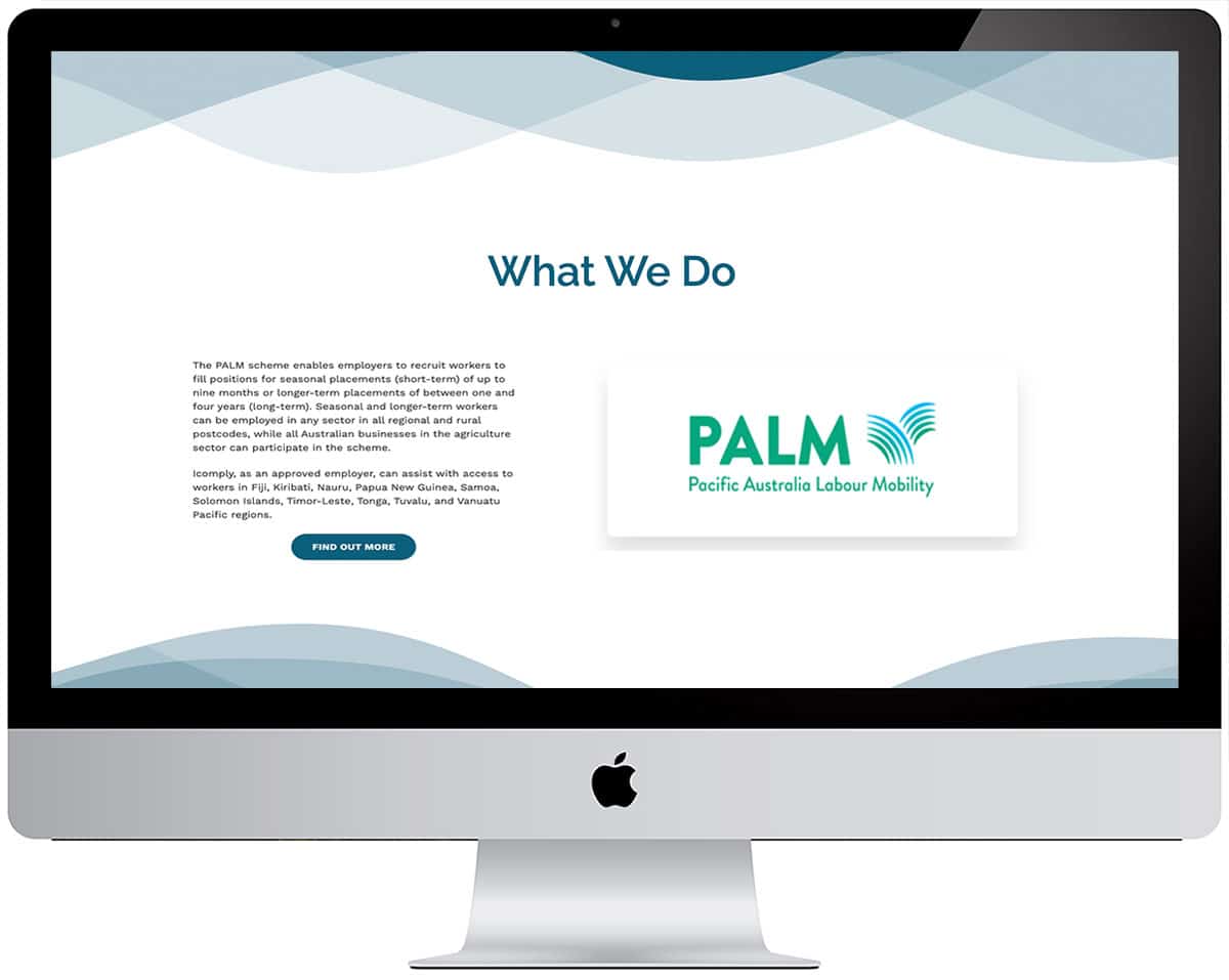 Scorched Media Website Design Portfolio - Icomply redesign