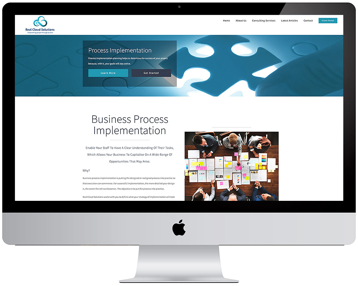 Scorched Media Website Design Portfolio - RealCloud Solutions