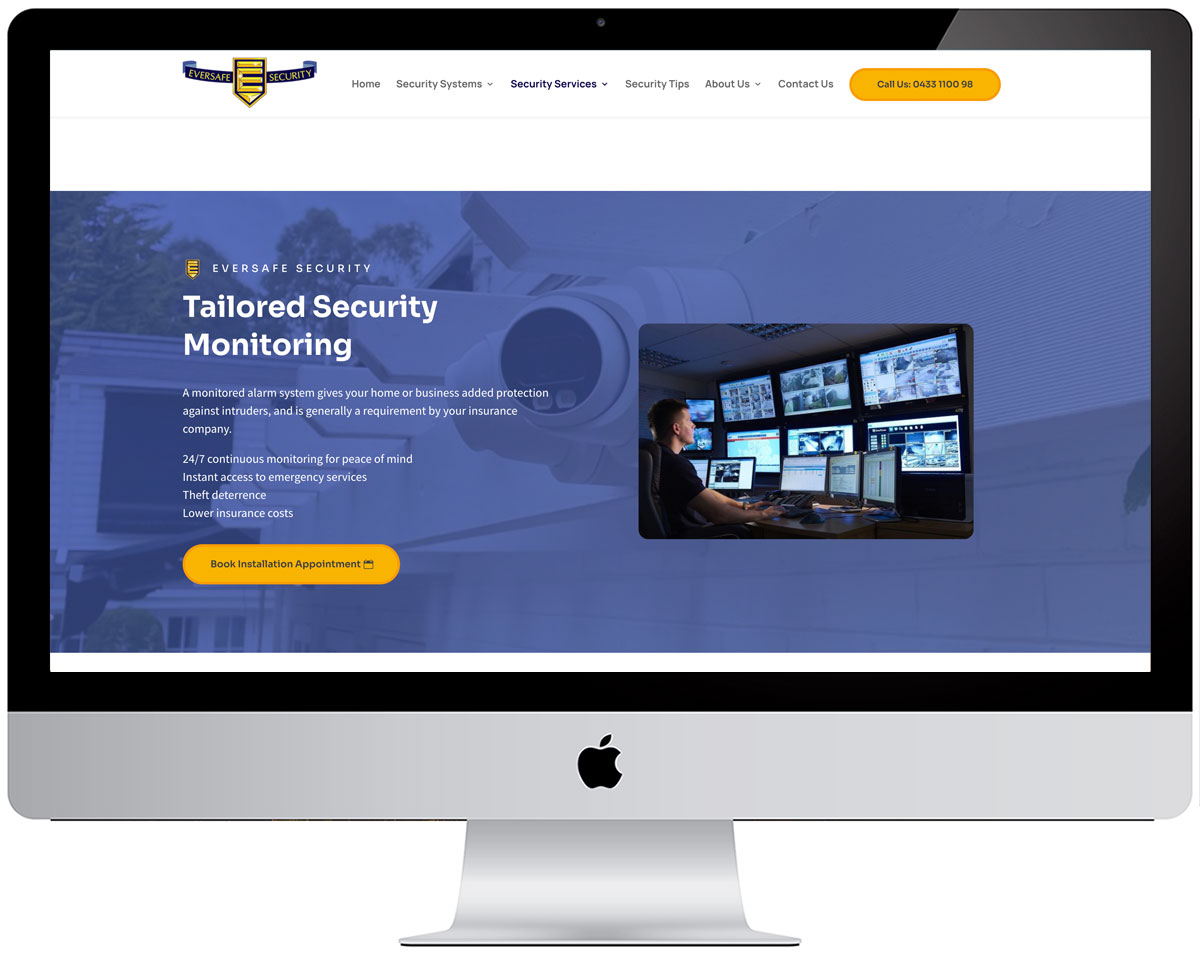 brisbane north webssite design portfolio item