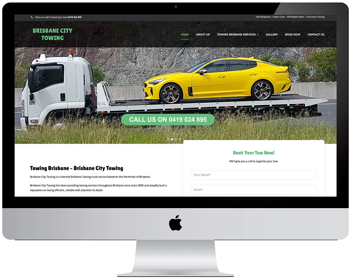 online brochure style website design