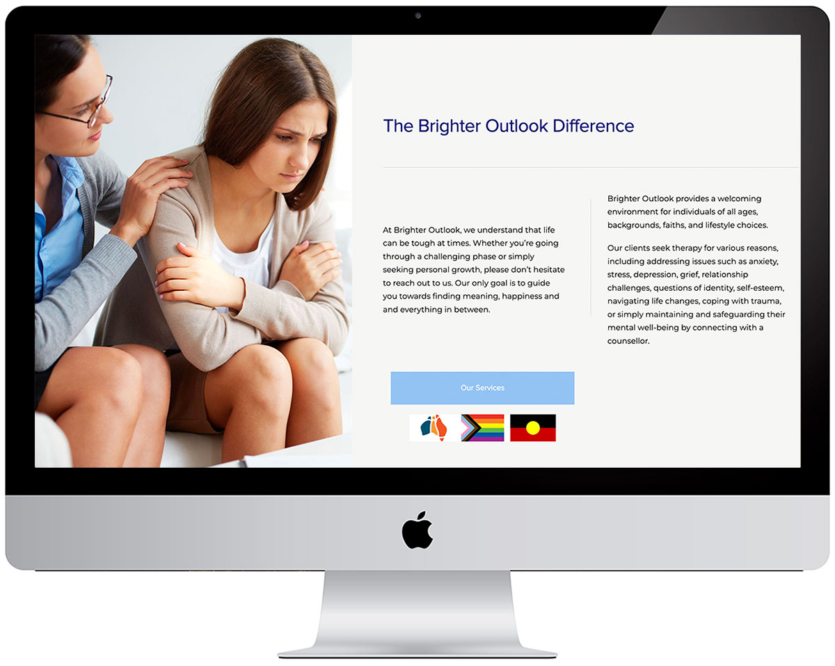 brisbane north webssite design portfolio item