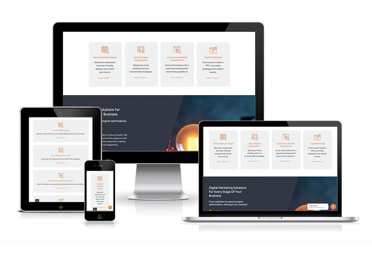 use a responsive website design to ensure your website is optimised for mobile devices.