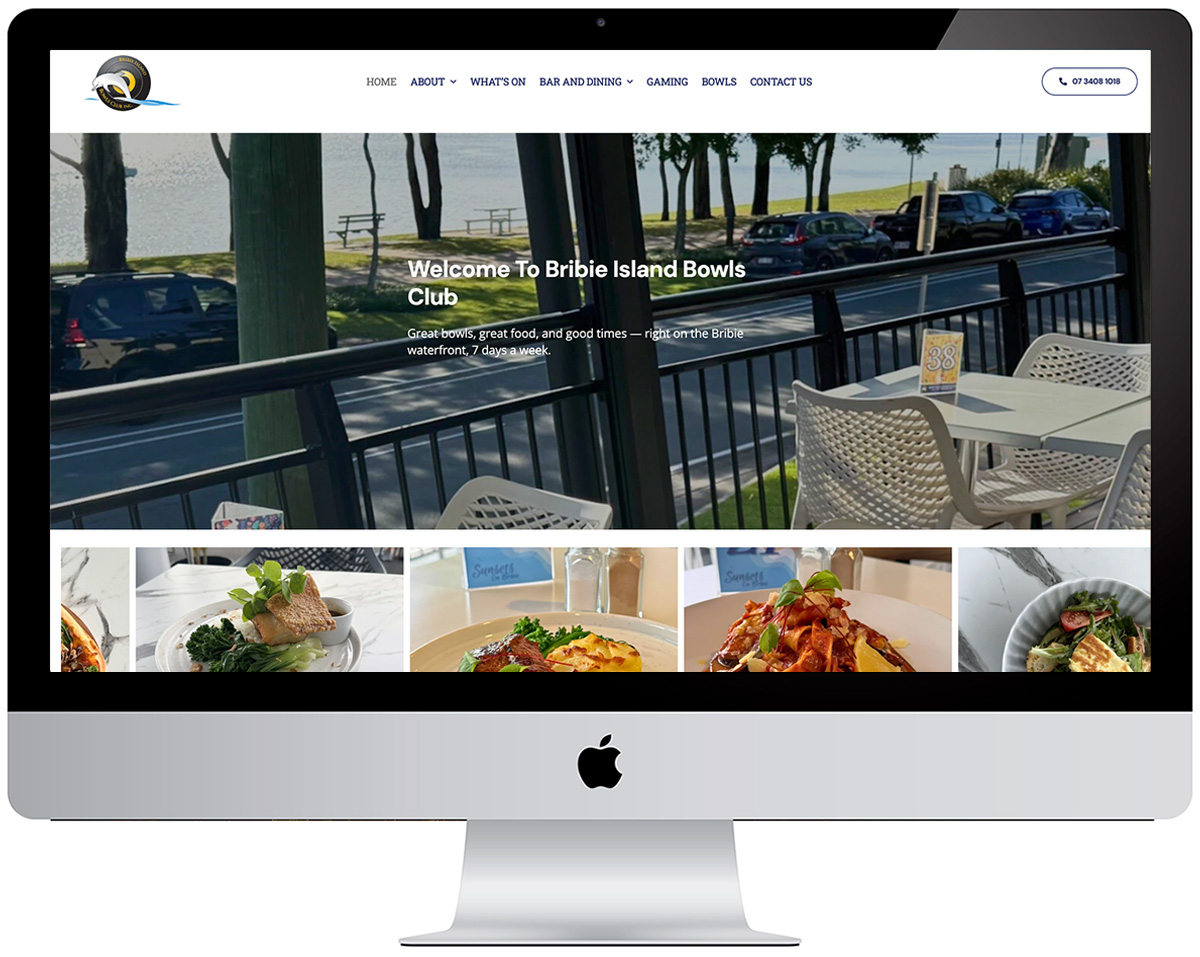 BIBC - brisbane north website design portfolio item