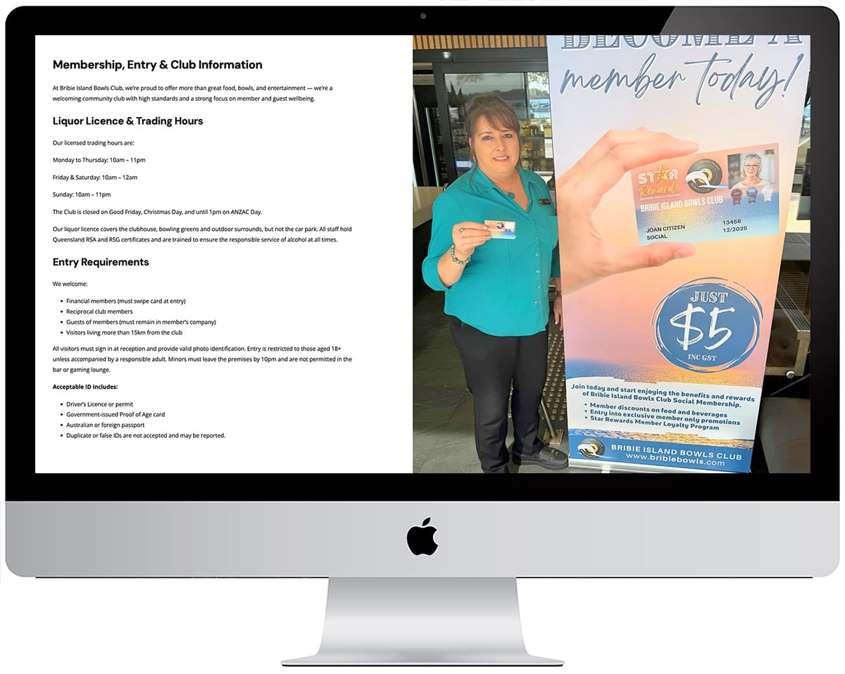 BIBC 3- brisbane north website design portfolio item