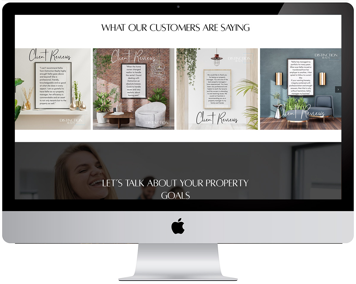 Dist 3- brisbane north website design portfolio item