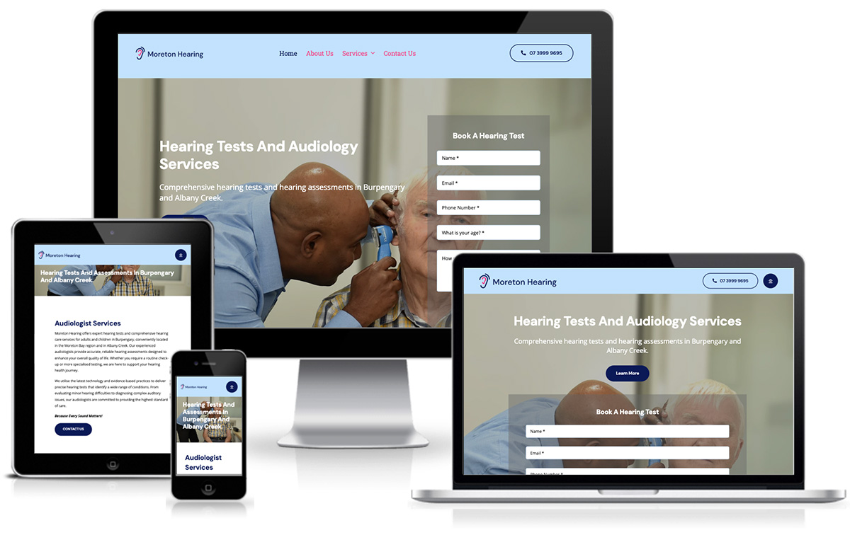 mh-responsive Scorched Media Portfolio - Moreton Hearing