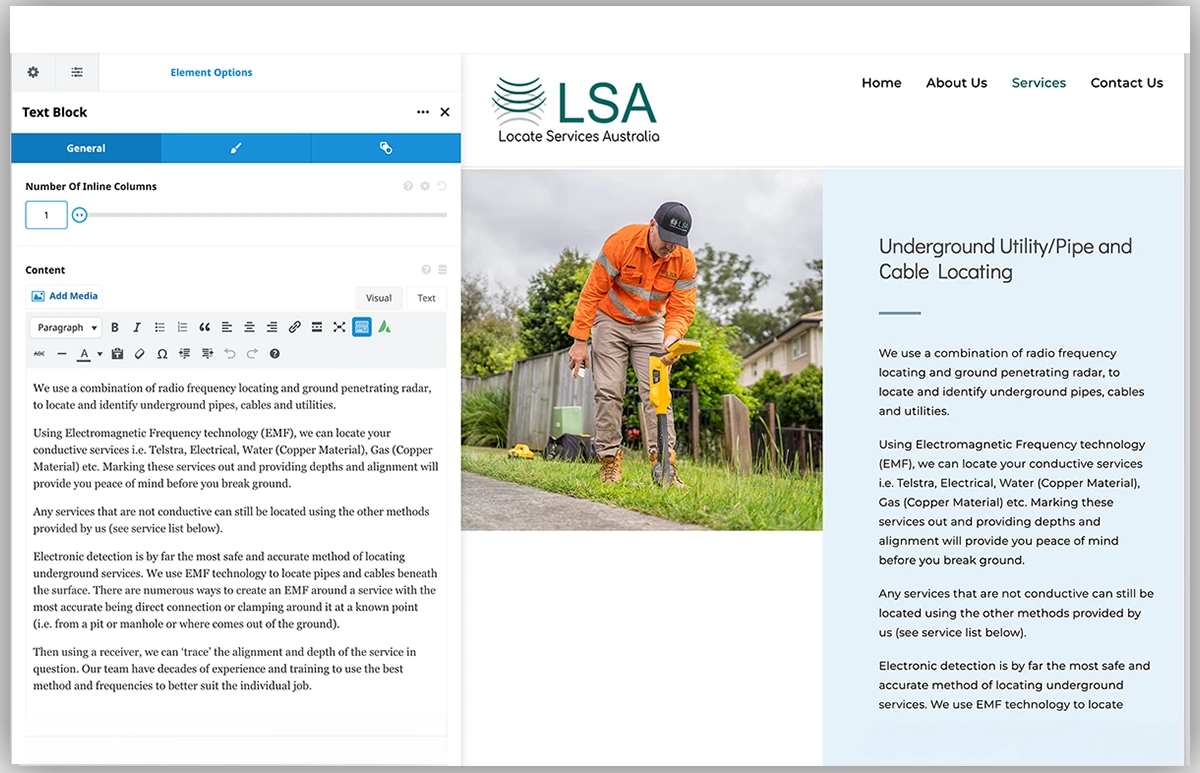 lsa-wordpress-development-brisbane Business website development Brisbane