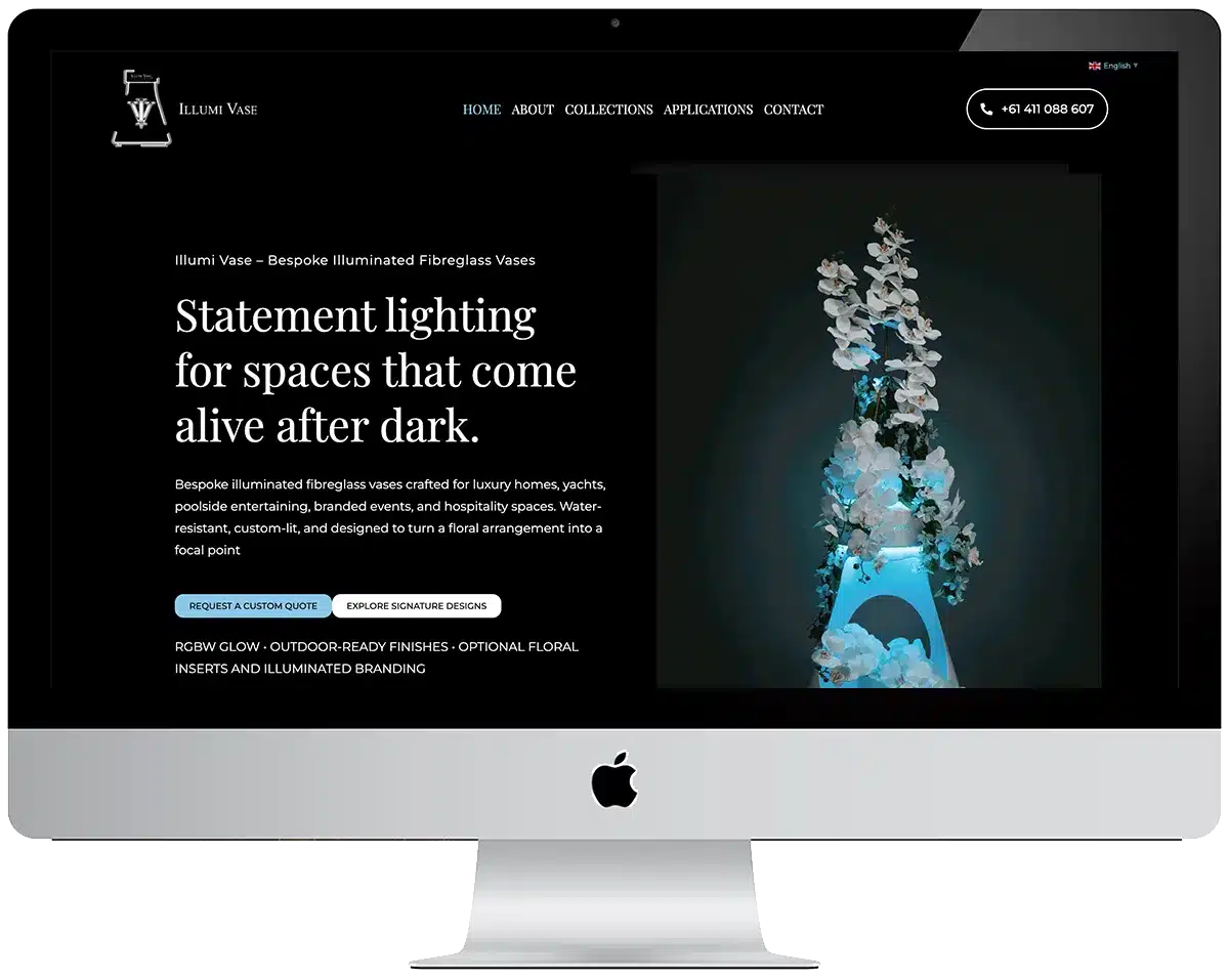illumi-group1 Illumi Vase eCommerce Website Design