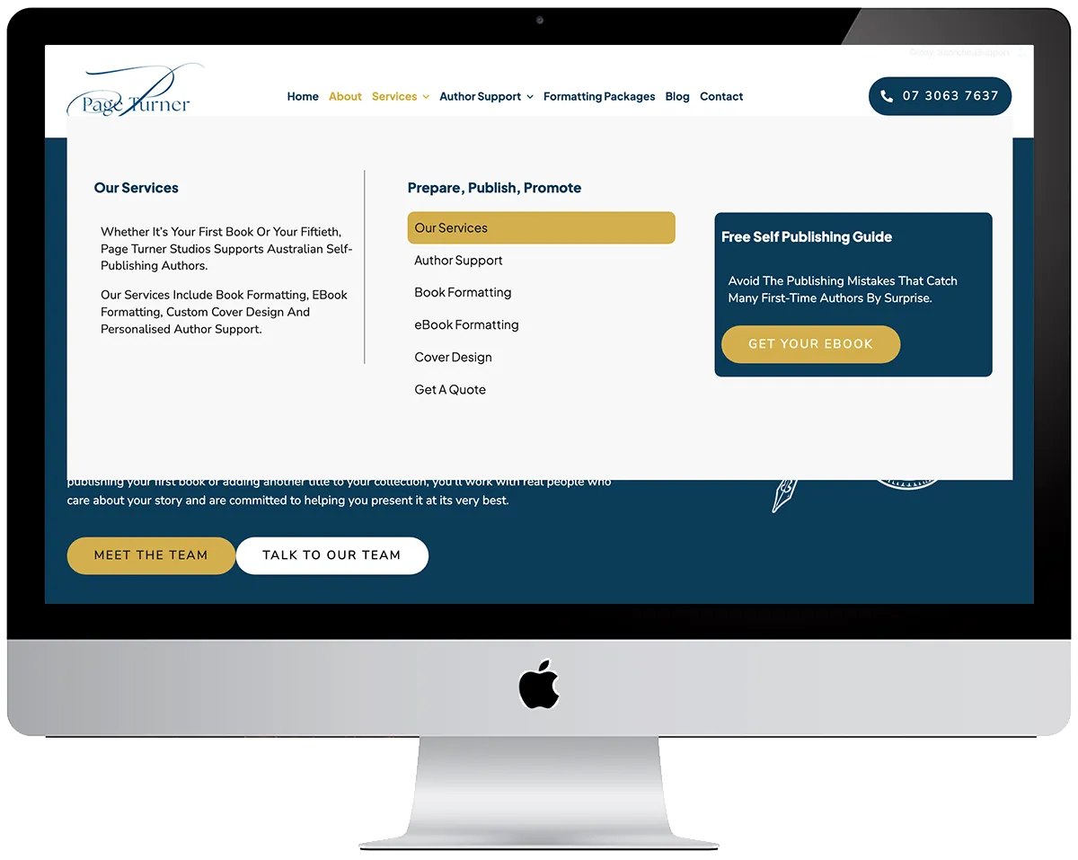 Page Turner Studios 11 Scorched Media Portfolio – Page Turner Studios Website Design